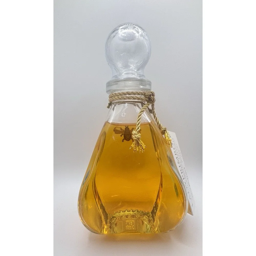 Lady Primrose Royal Extract Bathing Gel Glass Decanter w/Bee 8oz NOS Vintage